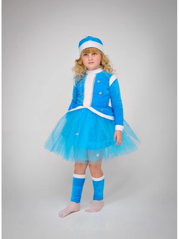 Карнавальний костюм Снігуронька (фатін)